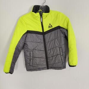 Gerry Kid's Winter Jacket Reflective Size Small Neon Yellow Seasonal Jacket